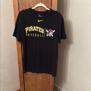 Nike Black Pirates Baseball Tee